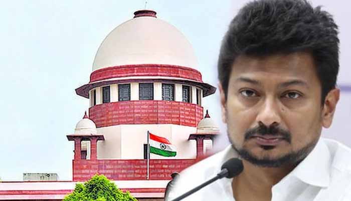 SC से उदयनिधि को झटका, DMK और TN सरकार से भी मांगा जवाब