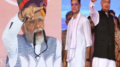 मोदी ने राजस्थान में विधानसभा चुनाव के लिए प्रचार के आखिरी दिन, अशोक गहलोत सरकार पर तीखा वार किया, सचिन पायलट से दिखाई हमदर्दी