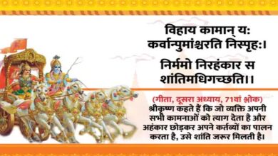 Gita Jayanti  जानिए क्या है गीता में भगवान श्री कृष्ण द्वारा बताया गया कर्मयोग