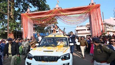 सीएम बनने के बाद पहली बार जशपुर पहुंचे साय: जशपुरवासियों ने किया भव्य स्वागत, सौरभ सागर द्वार का हुआ लोकार्पण