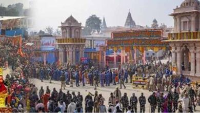 अयोध्‍या स्थित राम मंदिर में कड़ी सुरक्षा व्यवस्था के बीच दोपहर तक 3 लाख लोगों ने किए दर्शन, भक्‍तों का तांता