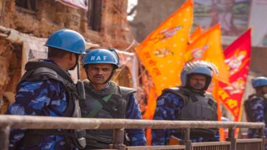 अयोध्या में सोमवार को होने वाले राम मंदिर में प्राण प्रतिष्ठा समारोह के लिए बहुस्तरीय सुरक्षा व्यवस्था की गई, लगे 10 हजार सीसीटीवी कैमरे