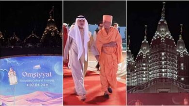 UAE: मंदिर में मनाया ‘ओमसिय्यत’, सभी धर्मों के 200 से ज्यादा प्रतिनिधि-मंत्री भी हुए शामिल