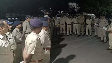 शाजापुर में रात को 500 पुलिसकर्मी उतरे सड़क पर, 119 वारंटियों को किया गिरफ्तार