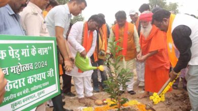 पर्यावरण संरक्षण के लिए ज्यादा से ज्यादा पौधारोपण करें: वनमंत्री केदार कश्यप