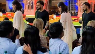 लंदन इस्कॉन मंदिर में दर्शन और कीर्तन करते Virat Kohli और Anushka Sharma का वीडियो वायरल