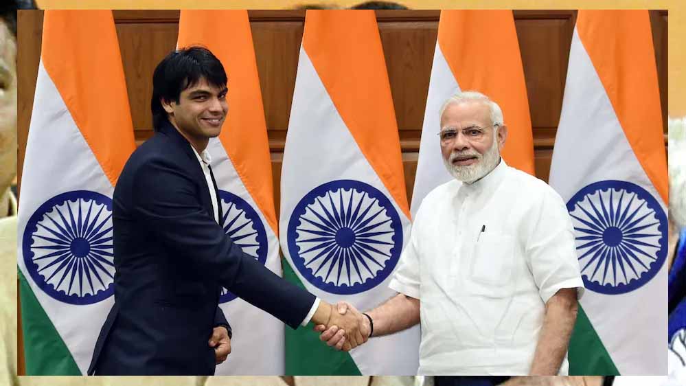 भइया चूरमा नहीं मिला… पीएम मोदी ने ली चुटकी तो ये बोले नीरज चोपड़ा भइया चूरमा नहीं मिला… पीएम मोदी ने ली चुटकी तो ये बोले नीरज चोपड़ा