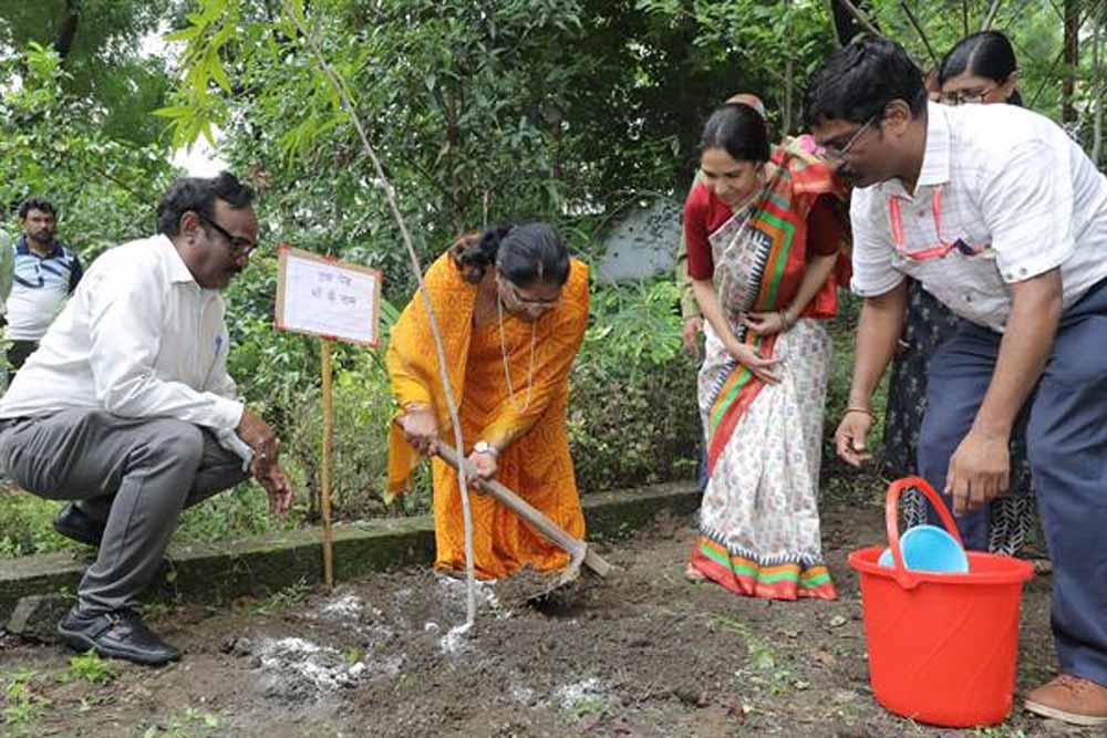 हर व्यक्ति पौधा लगाए और पेड़ बनने तक करें देखभाल : महिला बाल विकास मंत्री सुश्री भूरिया