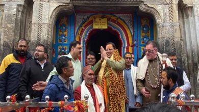 पुष्कर सिंह धामी बाबा केदारनाथ के दर्शनों के लिए केदारनाथ धाम पहुंच गए, विकास कार्यों की करेंगे समीक्षा