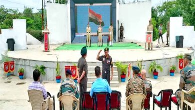 शौर्य स्मारक पर कारगिल के अमर शहीदों को एनसीसी कैडेटस देंगे श्रद्धांजलि