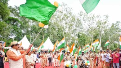 “हर घर तिरंगा” अभियान के तहत आयोजित तिरंगा महारैली को माननीय मुख्यमंत्री ने दिखाई हरी झंडी