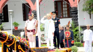 स्वतंत्रता दिवस पर राजभवन में आयोजित हुआ समारोह