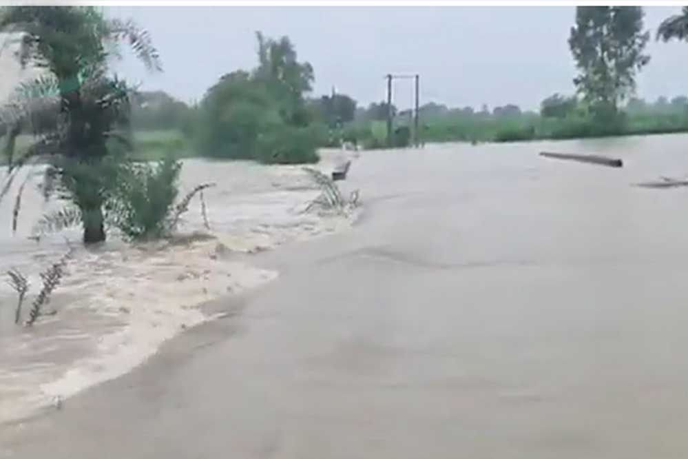 मध्यप्रदेश में एक बार फिर भीषण बारिश का सिलसिला शुरू, गुना में रेलवे ट्रैक समेत देखते ही देखते सब कुछ डूब गया