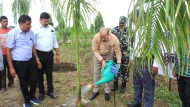 एक पेड़ मां के नाम अभियान के तहत इंदिरा गांधी कृषि विश्वविद्यालय परिसर में हुआ वृक्षारोपण