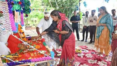 मंत्री राजवाड़े ने भगवान विश्वकर्मा की पूजा-अर्चना कर प्रदेश वासियों की सुख समृद्धि और खुशहाली की कामना की