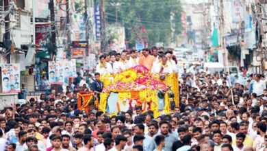 मुख्यमंत्री डॉ. यादव के पितापूनमचंद यादव की अंतिम यात्रा में शामिल हुआ अपार जनसमुदाय