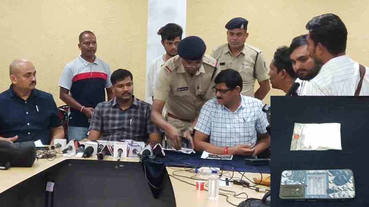 टिकरापारा क्षेत्र में पुलिस ने 10 लाख के नशीले पदार्थ के साथ युवक को किया गिरफ्तार