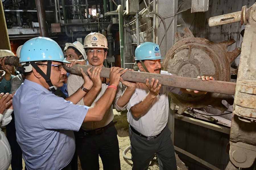 ब्लास्ट फर्नेस-7 विस्तृत कैपिटल रिपेयर के बाद पुन: स्टोव हीटिंग प्रारंभ