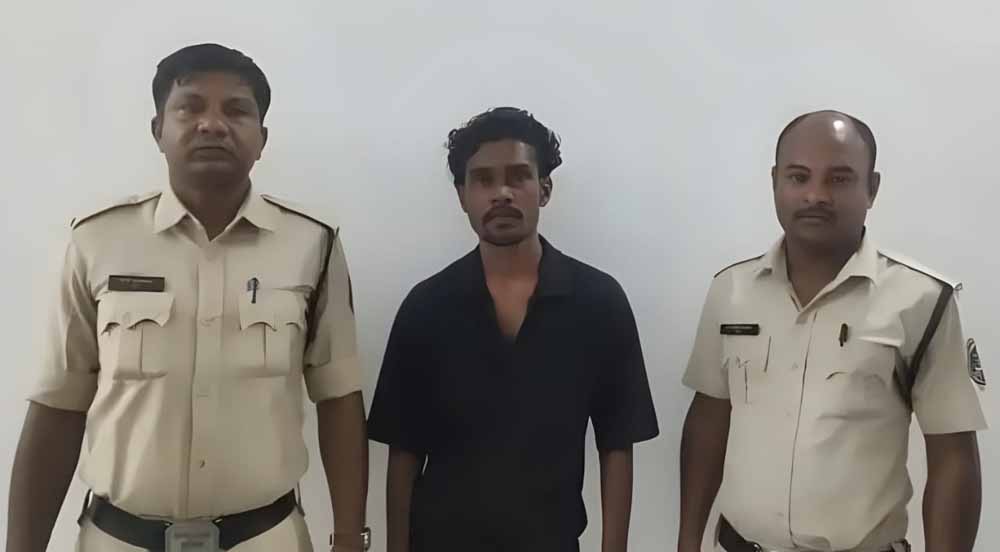 आपराधिक रिकॉर्ड में दर्ज निगरानी शुदा बदमाश को पुलिस ने भेजा जेल