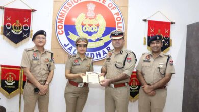 पुलिस कमिश्नर जालंधर स्वप्न शर्मा ने वीरवार को 42 अधिकारियों को किया सम्मानित, दिये नकद ईनाम