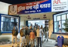 थाना गढ़ी मलहरा पुलिस ने हत्या के आरोपी को लिया हिरासत में