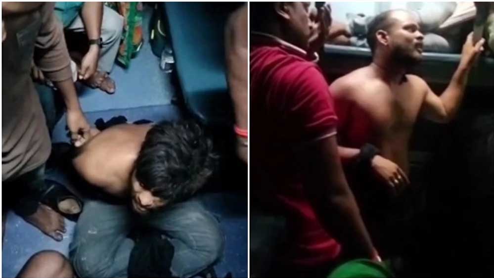 चलती गाड़ी में बदमाश ने एक यात्री को चाकू मारा और उसकी मां के गले से मंगलसूत्र झपटकर भागा चलती गाड़ी में बदमाश ने एक यात्री को चाकू मारा और उसकी मां के गले से मंगलसूत्र झपटकर भागा