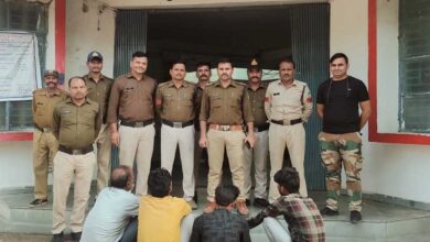 थाना गुलगंज पुलिस ने फरार 4 पशु चोर आरोपियों को किया गिरफ्तार