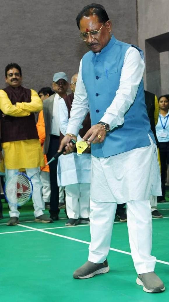 मुख्यमंत्री विष्णुदेव साय ने बिलासपुर स्पोर्ट्स कांप्लेक्स का किया लोकार्पण मुख्यमंत्री विष्णुदेव साय ने बिलासपुर स्पोर्ट्स कांप्लेक्स का किया लोकार्पण