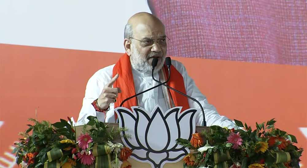 केंद्रीय गृह और सहकारिता मंत्री अमित शाह ने किया दावा, पहले चरण के चुनाव के बाद कांग्रेस-झामुमो का सूपड़ा साफ