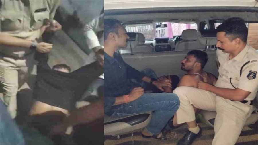 जेल से पैरोल पर रिहा होने के बाद फरार हुआ कुख्यात आरोपी को पुलिस ने किया गिरफ्तार जेल से पैरोल पर रिहा होने के बाद फरार हुआ कुख्यात आरोपी को पुलिस ने किया गिरफ्तार