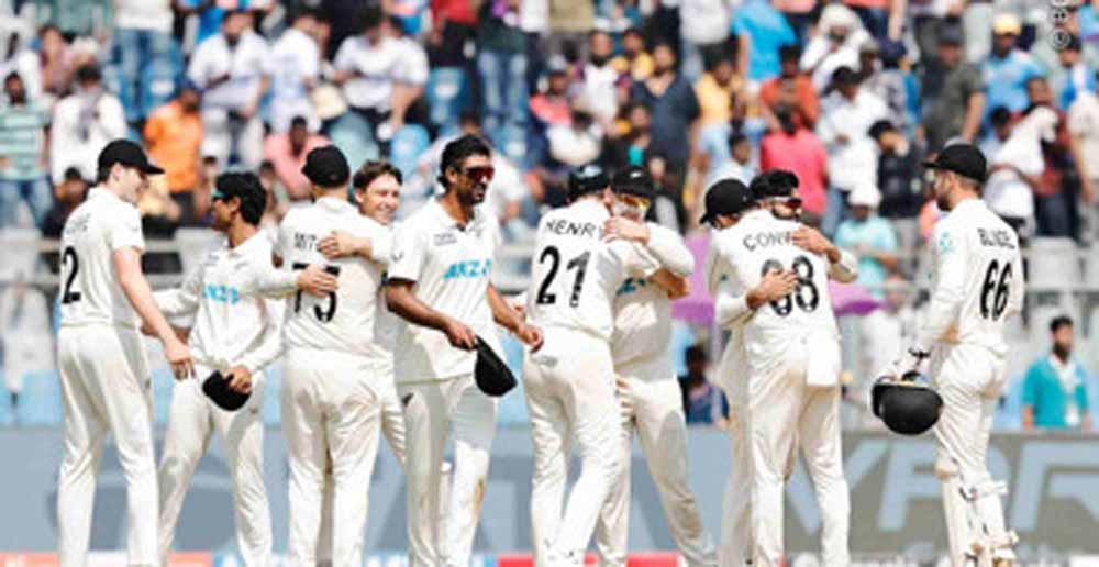 आईसीसी वर्ल्ड टेस्ट चैंपियनशिप 2025 के फाइनल में पहुंचने का सपना देख रही टीम इंडिया न्यूजीलैंड के आगे झुकी आईसीसी वर्ल्ड टेस्ट चैंपियनशिप 2025 के फाइनल में पहुंचने का सपना देख रही टीम इंडिया न्यूजीलैंड के आगे झुकी