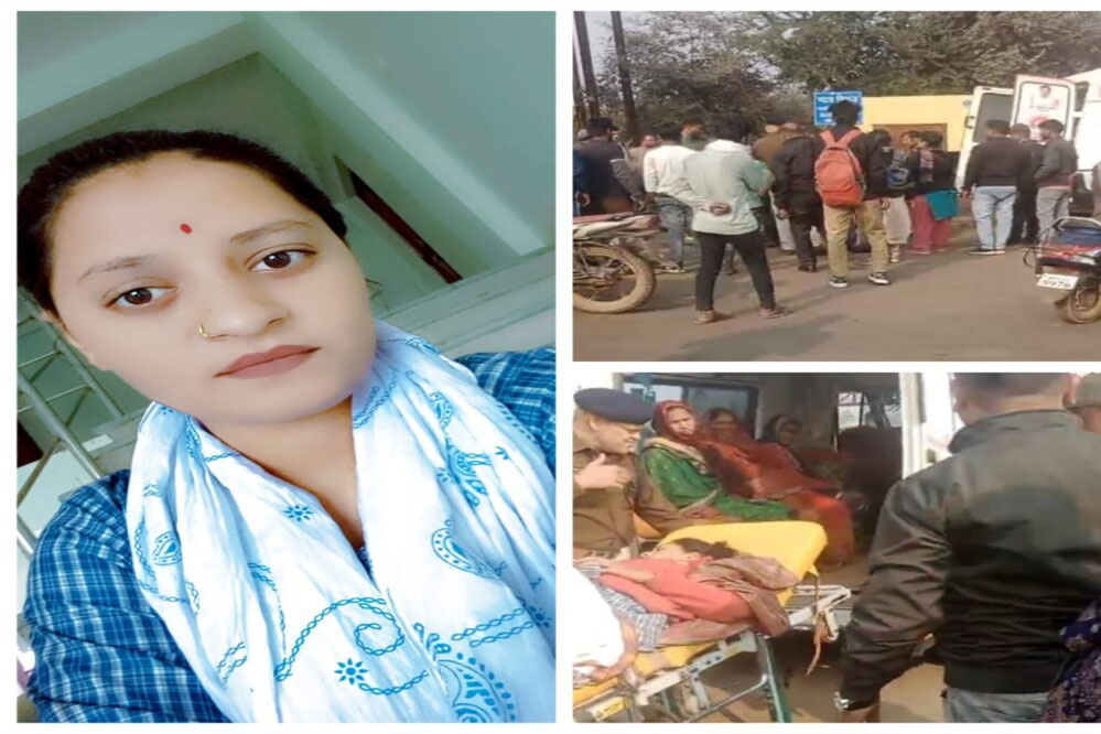 कॉलेज की बस ने छात्रा को कुचला,  छात्रा की हालत नाजुक, जबलपुर किया गया रेफर कॉलेज की बस ने छात्रा को कुचला,  छात्रा की हालत नाजुक, जबलपुर किया गया रेफर