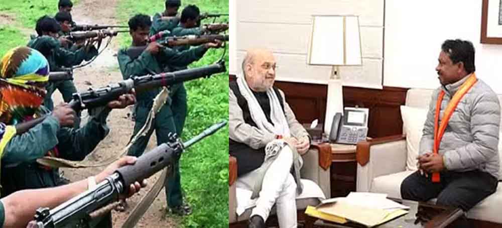 छत्तीसगढ़-बस्तर सांसद महेश कश्यप ने केंद्रीय गृहमंत्री गृहमंत्री अमित शाह से की मुलाकात, नक्सलवाद और अन्य मुद्दों पर की चर्चा