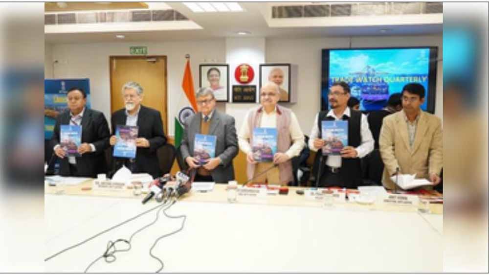 भारत का व्यापार 2024 की पहली छमाही में सालाना आधार पर 5.45 प्रतिशत बढ़कर 576 अरब डॉलर हुआ:  नीति आयोग