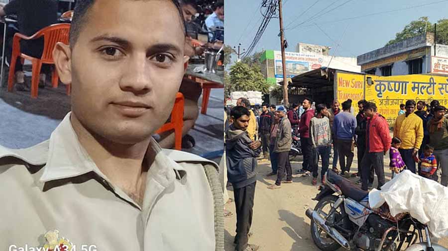 शाहजहांपुर में चाइनीज मांझे सिपाही का कटा गला, हुई मौत शाहजहांपुर में चाइनीज मांझे सिपाही का कटा गला, हुई मौत
