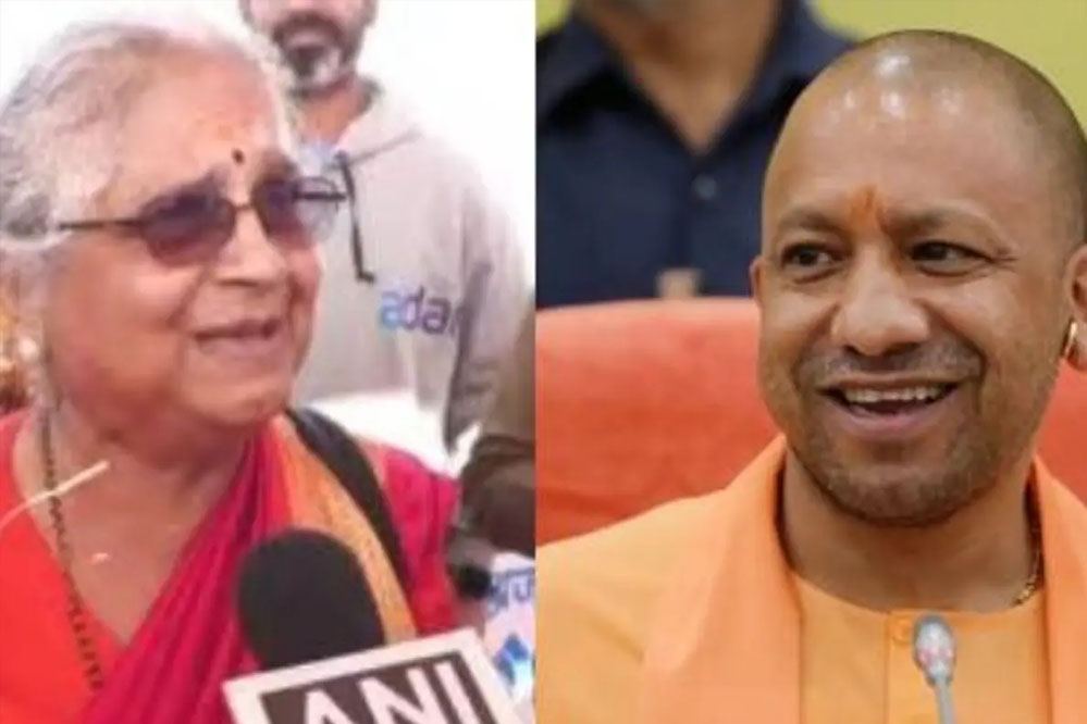 भगवान योगी जी को लंबी उम्र देना; महाकुंभ की व्यवस्था से गदगद हुईं सुधा मूर्ति भगवान योगी जी को लंबी उम्र देना; महाकुंभ की व्यवस्था से गदगद हुईं सुधा मूर्ति