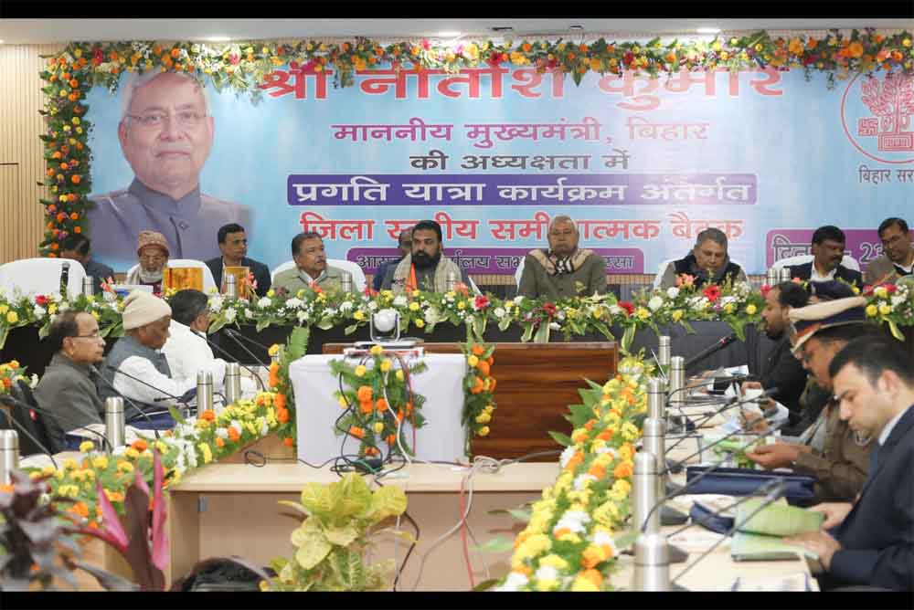 बिहार-मुख्यमंत्री नीतीश कुमार ने की सहरसा की समीक्षा, मांगों पर कीं कई महत्वपूर्ण घोषणायें