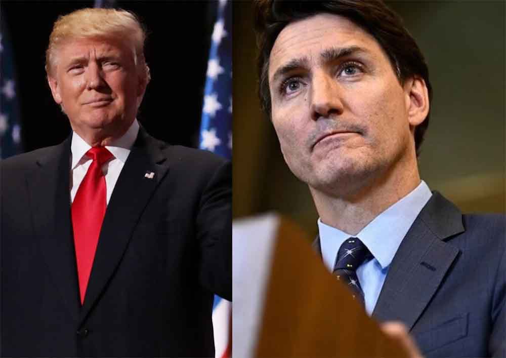 कनाडा को अमेरिका का हिस्सा बनाने पर तुले ट्रंप, ताजा पोस्ट से भड़की सरकार और बढ़ा तनाव कनाडा को अमेरिका का हिस्सा बनाने पर तुले ट्रंप, ताजा पोस्ट से भड़की सरकार और बढ़ा तनाव