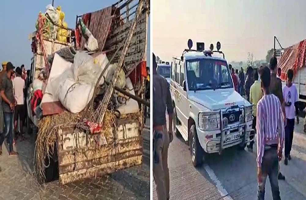 यूपी के गाजीपुर में भीषण सड़क हादसा, हादसे में 6 लोगों की दर्दनाक मौत,  क्षत-विक्षत हुए शव