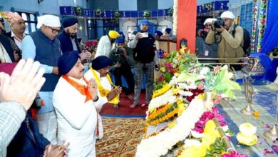 गुरु गोविंद सिंह जी के प्रकाश पर्व पर दूध तलाई गुरुद्वारा मे दो दिवसीय कार्यक्रम का आयोजन