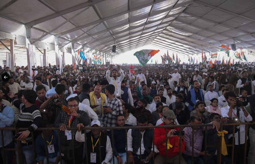 राहुल गांधी बोले- आरक्षण को 50 फीसदी से ज्यादा करेंगे, भाजपा-RSS गरिबों दलितों को गुलाम बना रही