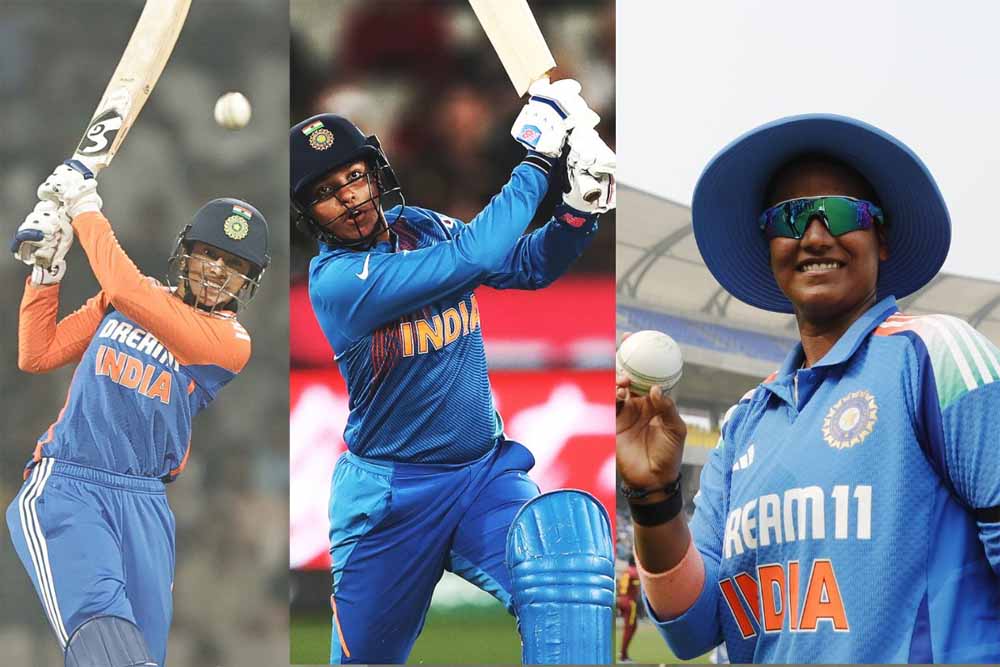 स्मृति, ऋचा, दीप्ति आईसीसी महिला टी20 टीम ऑफ द ईयर में शामिल स्मृति, ऋचा, दीप्ति आईसीसी महिला टी20 टीम ऑफ द ईयर में शामिल