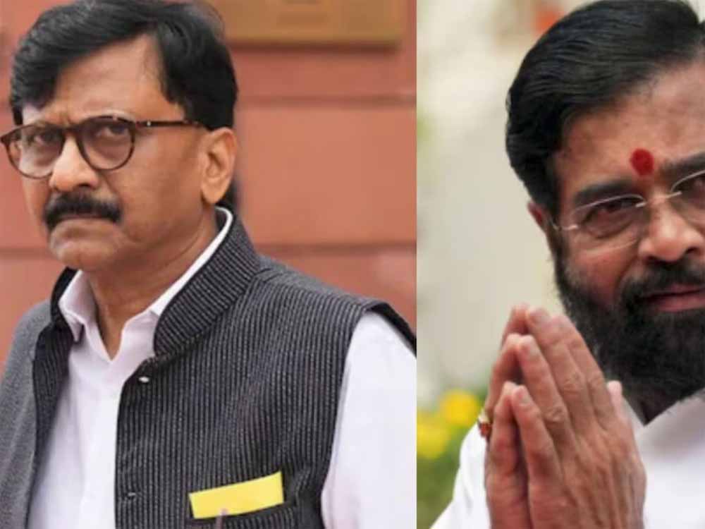 संजय राउत ने एकनाथ शिंदे पर जमकर निशाना साधा, शिवसेना में अब नए नेता का उदय, 20 विधायकों का अलग गुट संजय राउत ने एकनाथ शिंदे पर जमकर निशाना साधा, शिवसेना में अब नए नेता का उदय, 20 विधायकों का अलग गुट