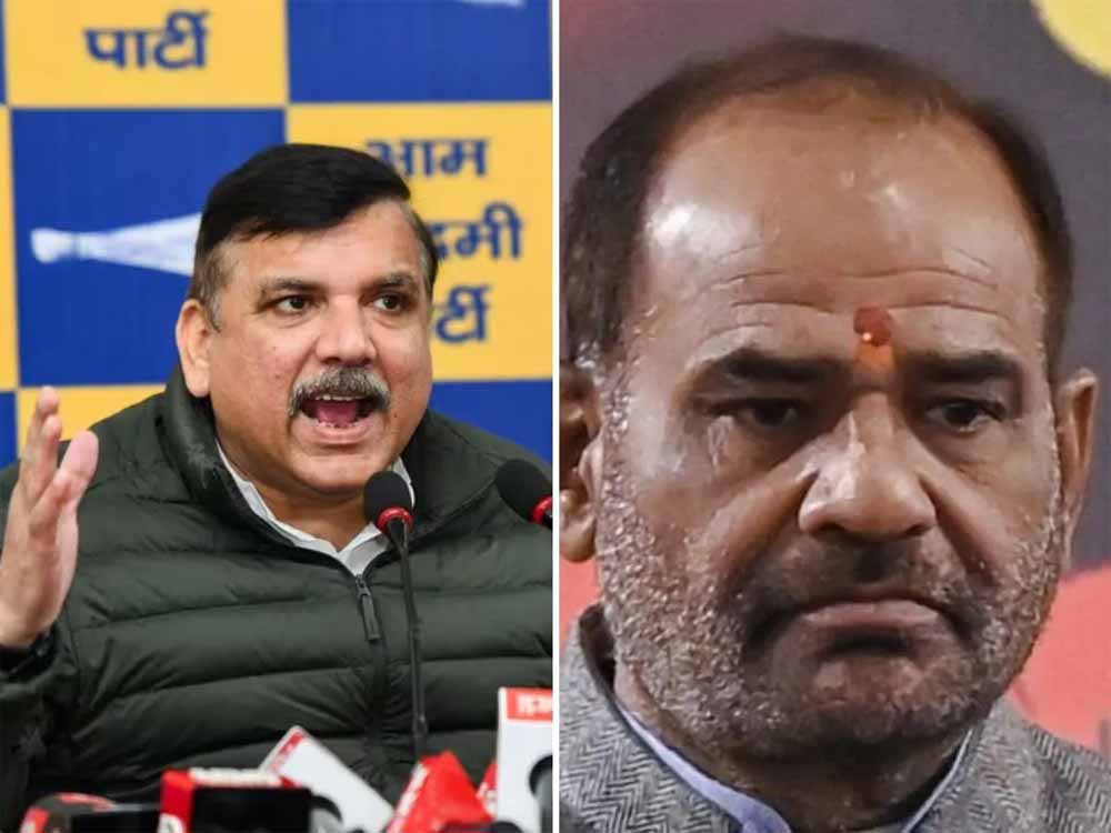सांसद संजय सिंह ने बड़ा दावा किया- रमेश बिधूड़ी को CM फेस बनाने जा रही BJP