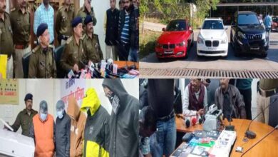 भोपाल पुलिस ने 5 साइबर ठगों को किया गिरफ्तार, घटनाओं का खुलासा करते हुए ढाई करोड़ कीमत का सामान किया बरामद