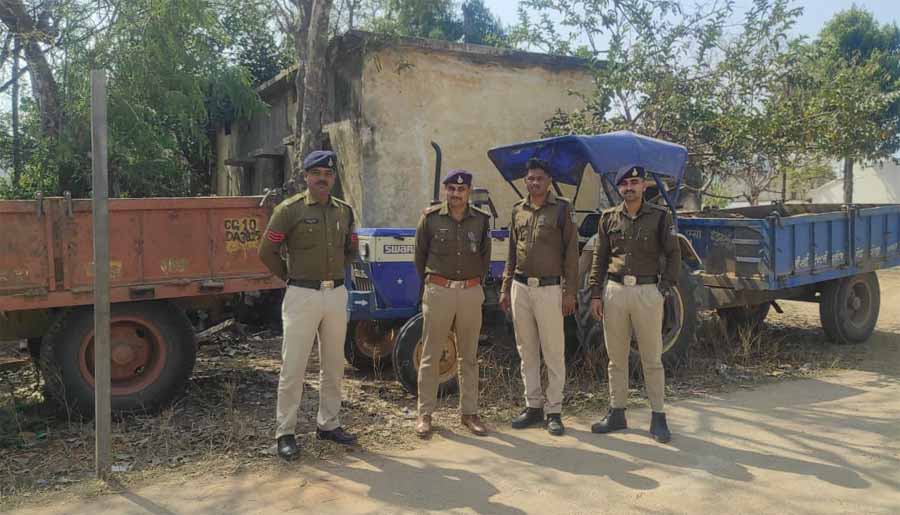थाना जैतहरी पुलिस ने अवैध रेत उत्खन्न के विरुद्ध की कार्यावही थाना जैतहरी पुलिस ने अवैध रेत उत्खन्न के विरुद्ध की कार्यावही