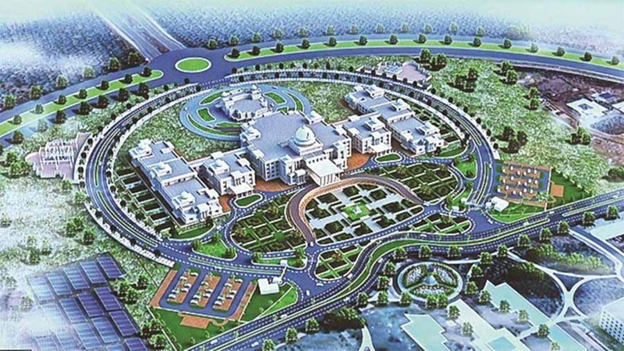 छत्‍तीसगढ़ का नया विधानसभा भवन जल्द होगा तैयार