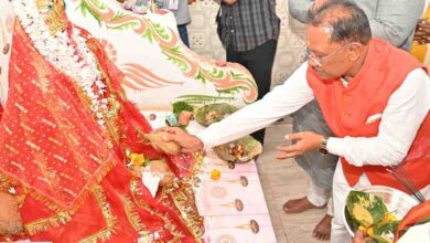 बसंत पंचमी पर्व पर मुख्यमंत्री साय मां शारदा धाम पहुंचे,पूजा अर्चना कर प्रदेशवासियों की सुख-समृद्धि और खुशहाली की कामना की