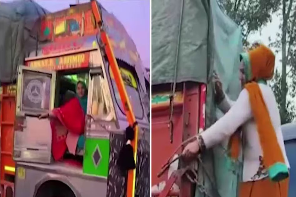 राबिया कश्मीर की पहली महिला ट्रक ड्राइवर बनीं… जज्बा, मेहनत और बुलंद इरादों से लिखी नई इबारत! राबिया कश्मीर की पहली महिला ट्रक ड्राइवर बनीं… जज्बा, मेहनत और बुलंद इरादों से लिखी नई इबारत!