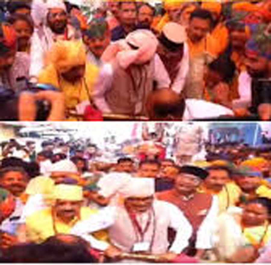 महाशिवरात्रि के मौके पर शिव भक्ति में लीन नजर आए केंद्रीय मंत्री शिवराज सिंह चौहान,  ‘शिव जी की बारात’ में हुए शामिल